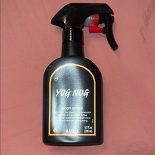 Lush Yog Nog Body Spray   Black with Red Accent