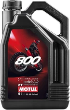 MOTUL 104039 800 2T Off-Road Synthetic Oil - 4L