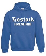 Rostock Hoodie Kapuzensweat Kapu Kapuzensweatshirt Trikot Anti St. Pauli