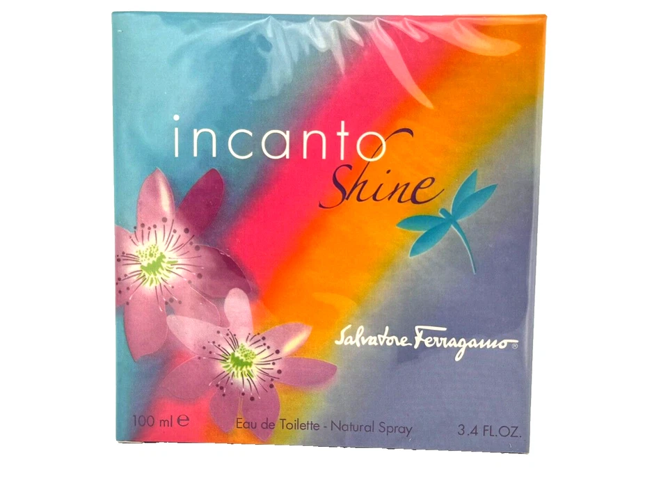 Salvatore Ferragamo Incanto Shine Eau de Toilette 3,4 oz 100 ml spray para mujer Foto 2 de 4