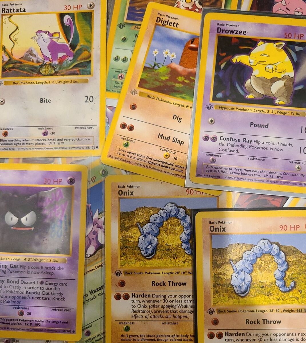 1st Edition ~ Old Pokemon Cards ~ 100% Vintage Pack - ONLY 1st Edition ~ Old Pokemon Cards ~ 100% Vintage Pack - ONLY