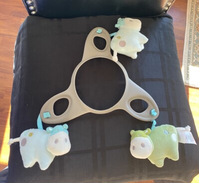 Ingenuity InLighten Swing   Plush Cow COWS  Toy Mobile   Replacement Part