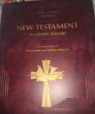 king james version new testament audio cassette 1-14 Rare set-Missing Tape 3 & 6