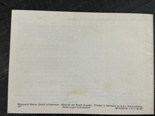 Porsche 911 S 1977 turbo carrera manual del conductor fabricante de equipos originales - Imagen 13 de 18