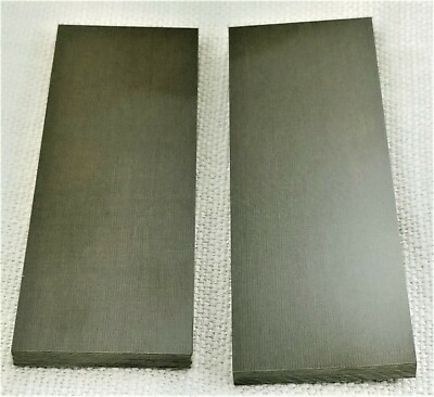 OD Green Linen Ultrex Micarta 1/8'' Knife Handle Material 6 x 2 x .125 - 2 Scales
