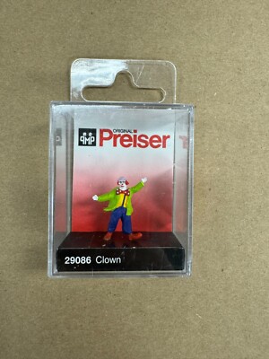 Preiser 29086 HO Scale Clown with Bowtie Figure NEW | eBay