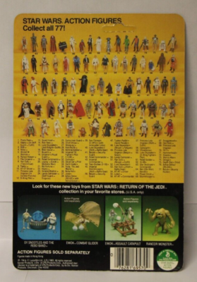 1983 Kenner Star Wars: Return of the Jedi (8D8) Action
