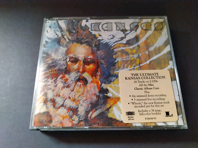 Kansas The Ultimate Kansas Collection 2 CD Set w 36 PAGE Booklet 26 TRACKS