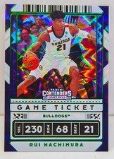 Rui Hachimura 2020-21 Contenders Draft Picks Green Explosion Game Ticket Card 33