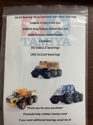Tamiya Konghead 6x6 (G6-01) Sealed 