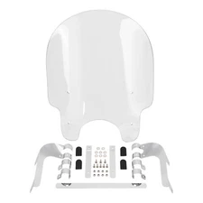 39mm Clamps Windscreen Windshield For Harley-Davidson Sportster XL 883 1200 XLH