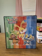 Nintendo Pokemon Trading Card Game Binder Ultra Pro with  50 Card Sheets