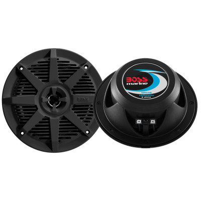 BOSS Audio Systems MR52B Marine 5.25  Speakers, 150 Watts, Full Range, 2 Way