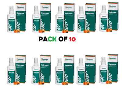 Himalaya Hairzone Solution Oil 60ml   Pack of 10 | Natural Ayurvedic Hair Loss