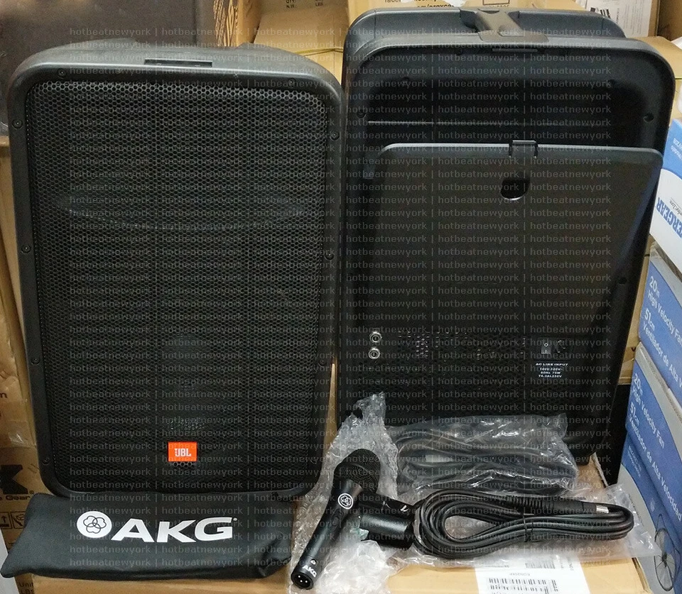 JBL EON208P 300 Watt Portable P/A System w/ 8-Channel Mixer OPEN BOX - Image 2 of 4