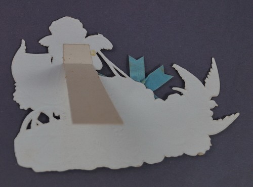 Présentoir Avec Ange À 1900/1910/Relief Carton (#11738) - Photo 3 sur 3