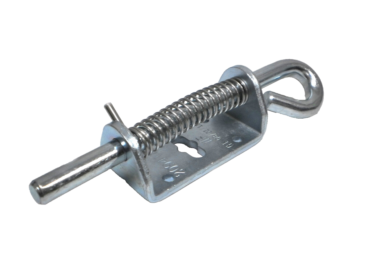 7/16" Spring Loaded Door Latch Ramp - Zinc, For Trailers, RVs, Camper Dividers & Tailgates (P/N: SL716) 3 thumbnail image