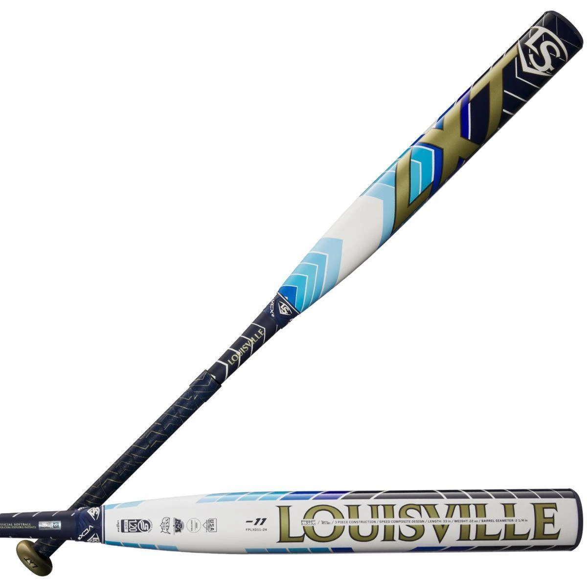 Batte De Softball Louisville Slugger TPS Dot Richardson Gold Series, 33 Pouces, Adulte, Occasion