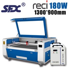 Macchina per taglio/incisione laser CO2,1300x900 mm incisore laser acrilico/carta/legno