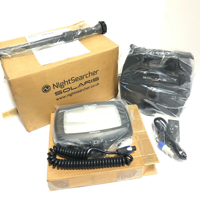 NEW Nightsearcher Solaris Lite 16k Rechargeable Area Floodlight 18Ah Power Pack