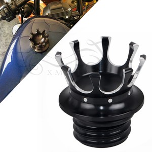 Crown Style Gas Tank Oil Cap For Harley 