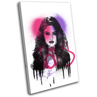 Selina Gomez Grunge Urban Musical SINGLE CANVAS WALL ART Picture Print