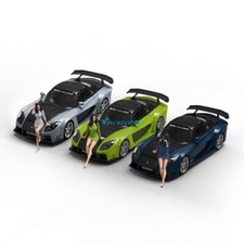 Cr Tm 164 Rx7 Veilside Figure Racing Sports Model Diecast Metal Car New