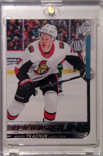 2018-19 Upper Deck Young Guns Hockey Rookie RC #499 Brady Tkachuk - Picture 1 of 1