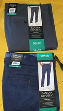 Banana Republic Men’s Chino Pant Blue & GRAY (VARIOUS COLOR/SIZES) NWT 1768308