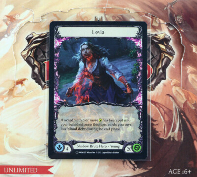 Flesh And Blood Double Sided Levia, Shadowborn Abomination MON119