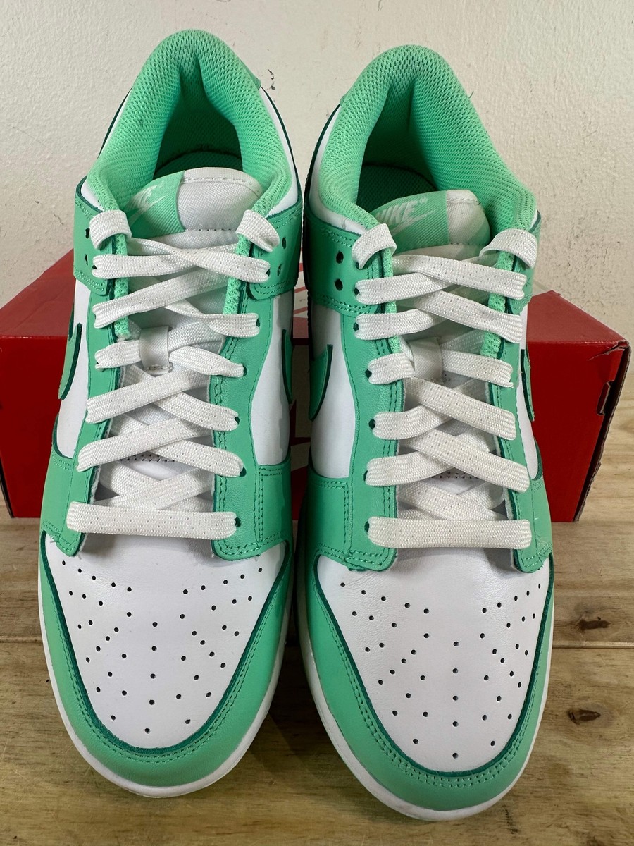 靴 Nike WMNS Dunk Low \"Green Glow\" Wmns Dunk Low 'Green Glow' - Nike - DD1503 105 - white/green