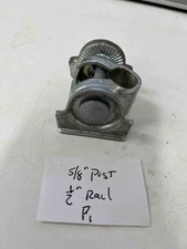 Vintage 5/8" Post 1/2" Rail Bicycle Seat Clamp Schwinn Monark Mesinger Troxel P1