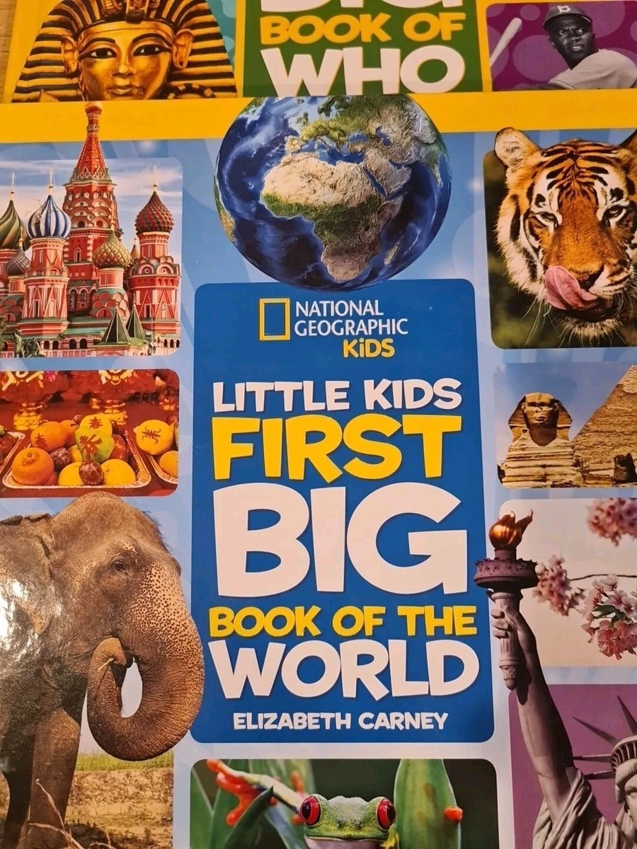 National Geographic Little Kids First Big Book Bundle: World, How