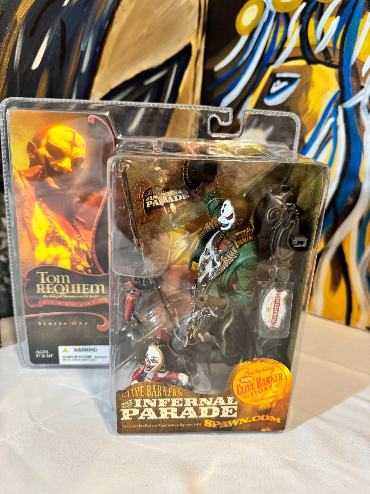 Tom Requiem McFarlane Figure Series 1 Clive Barker's The Infernal ...