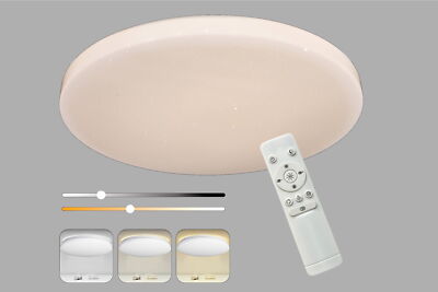 Bioledex VEGO LED Deckenleuchte 40W Sternenhimmel 38cm 2900-6000K Dimmbar CCT