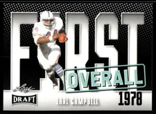 2023 Leaf Draft  3 Earl Campbell  First Overall