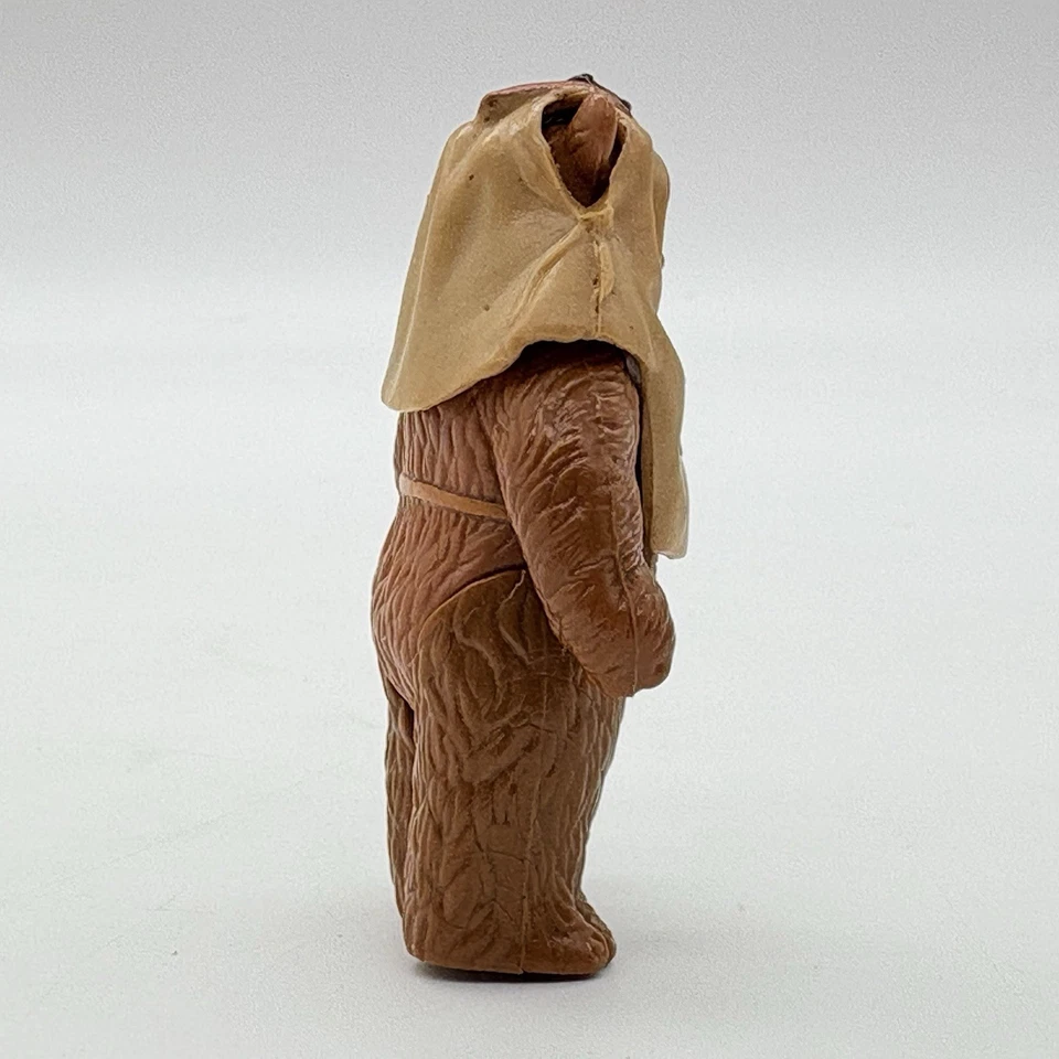 Figura de acción Star Wars Ewok Paploo últimos 17 capucha El regreso del Jedi 1984 Kenner Foto 3 de 4