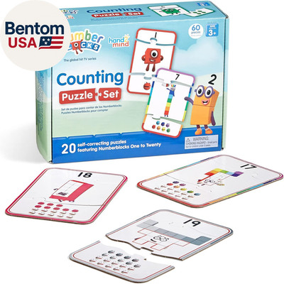 Numberblocks Counting Puzzle Set, Number Puzzle, Counting Games for Kids Ages 3-