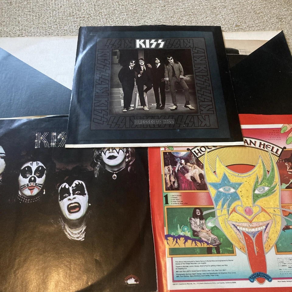 KISS The Originals Vinyl 3LP Record Vintage Limited Edition VIP-5501 Japan - Image 2 of 4