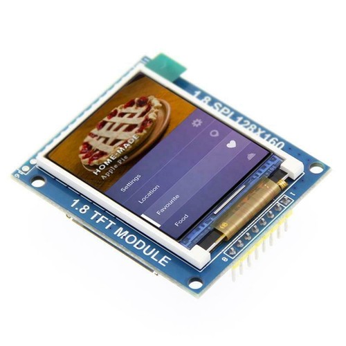 Módulo LCD serie SPI TFT pantalla 128x160 matriz de puntos tarjeta SD de 3,3 V 5 V serie de 1,8 pulgadas - Imagen 1 de 8
