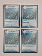 Vintage Duel Masters Cards TCG - Psychic Shaper - DM-03 Rampage - 4 Card Lot