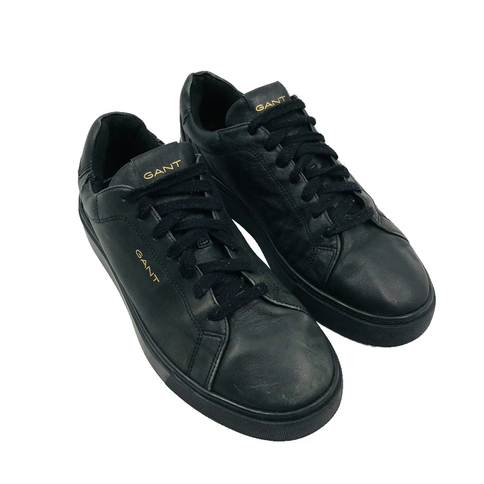 Zapatillas deportivas con cordones de cuero negro GANT para hombre EUR 42 UK 8 US 9 Foto 2 de 4