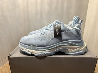Balenciaga Triple S Men's Sneakers Size 47 EU / 14US Light Blue White