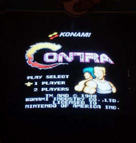 CONTRA Original Nintendo Play Choice - WORKING - Tested ARCADE PCB