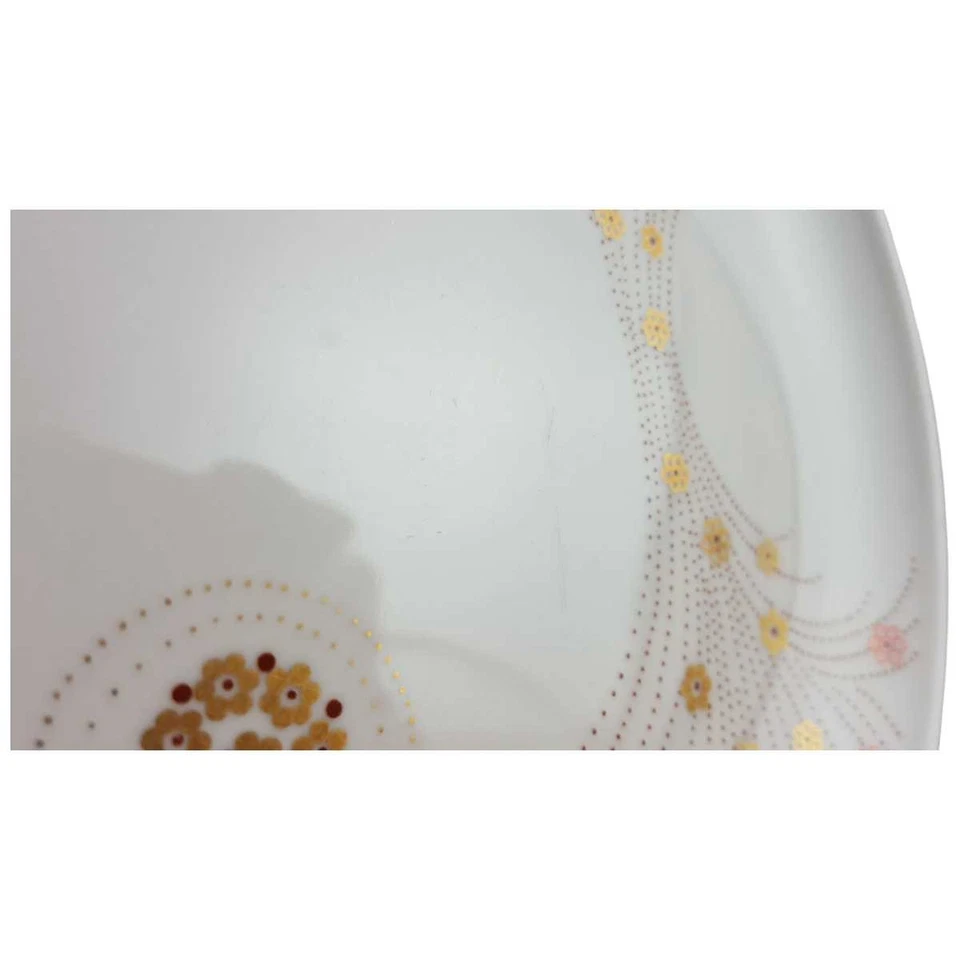 Kuchenteller Dessertteller Frühstücksteller Graf von Henneberg Goldblummchen Rot - Bild 2 von 4