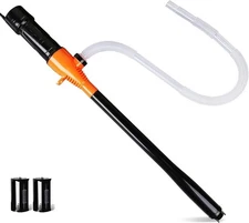 HORUSDY Battery Portable Battery Operated Gas  Water Pump, Powered Fuel