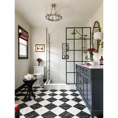 Crystorama WAT-B2004-PN Watson Semi-Flush Mount Polished Nickel - Picture 3 of 8