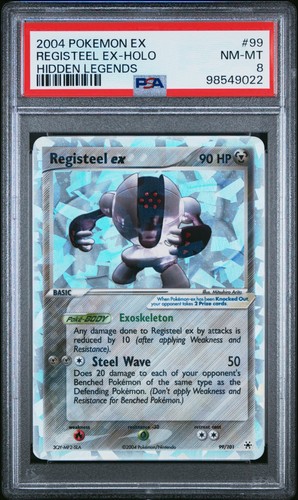 Registeel ex graded PSA 8 for sale on eBay