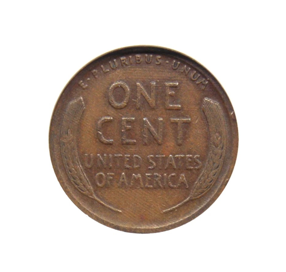 1922 "NO D" Lincoln WHEAT Cent *STRONG REVERSE* 1c NGC VF20 BN #001 ECC&C, Inc. - Image 2 of 4