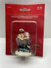 Santa's Workbench 1998 Collection Accessories Christmas Carol Theme Figures